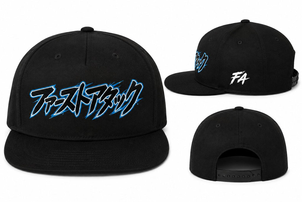 Gorra First Attack – Letras Japonesas